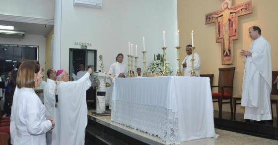 07/Jan - Posse do novo pároco, Pe. Celso Pôrto Nogueira