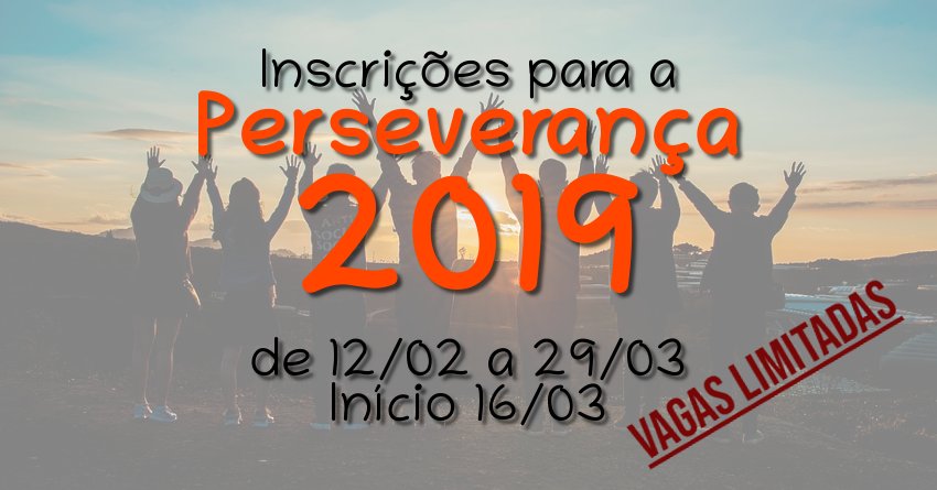 Perseverança 2019