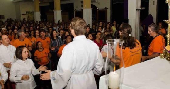 1ª Missa de Cura e Libertação com Padre Diego