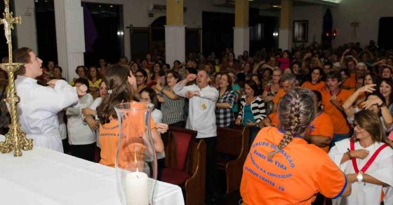 1ª Missa de Cura e Libertação com Padre Diego