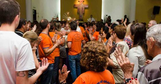 1ª Missa de Cura e Libertação com Padre Diego
