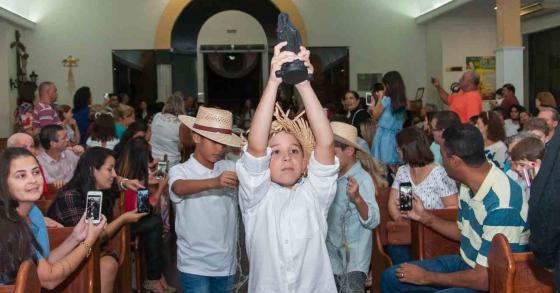 Visita da Imagem Peregrina de Nossa Senhora Aparecida 2017 - Coroação