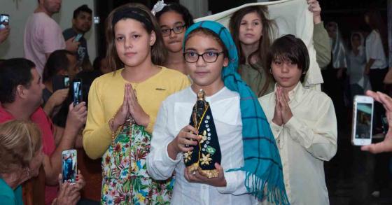Visita da Imagem Peregrina de Nossa Senhora Aparecida 2017 - Coroação