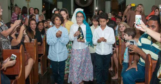 Visita da Imagem Peregrina de Nossa Senhora Aparecida 2017 - Coroação