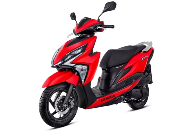 moto honda elite125 vermelha ano2025 26